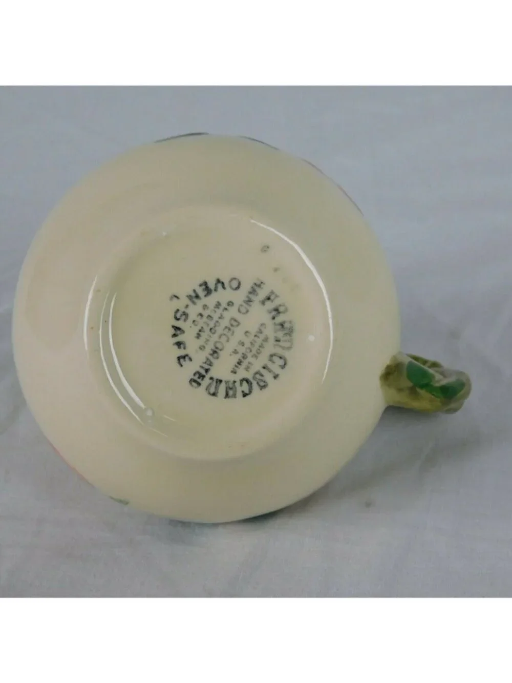 Franciscan Desert Rose Creamer 3.5" 6 oz. Made in California USA Gladding McBean - Picture 6 of 7